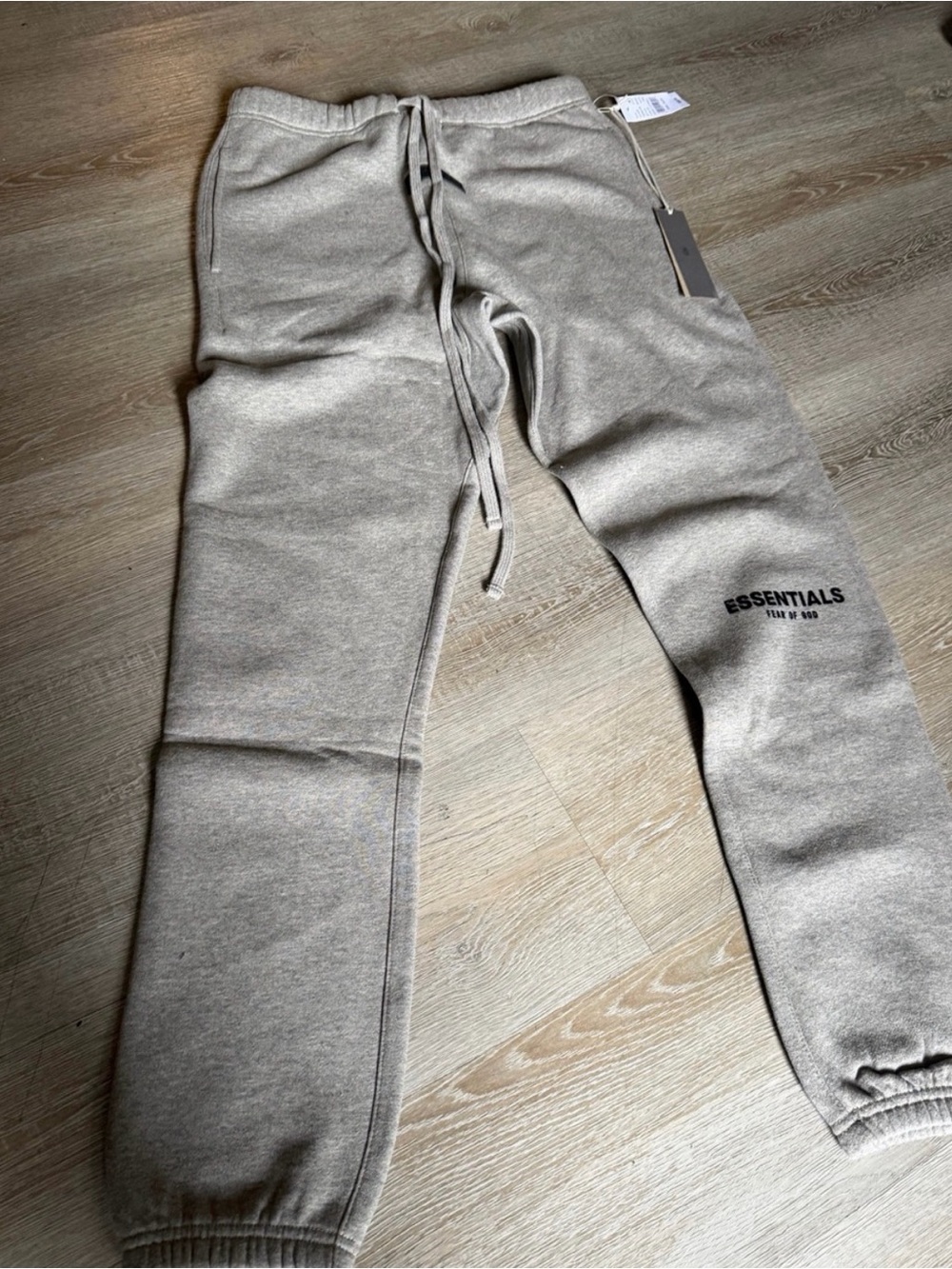 Essentials Men's Light Gray Sweatpants Joggers